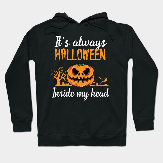 Halloween Scary Season Lover Saying Hoodie by FamiLane